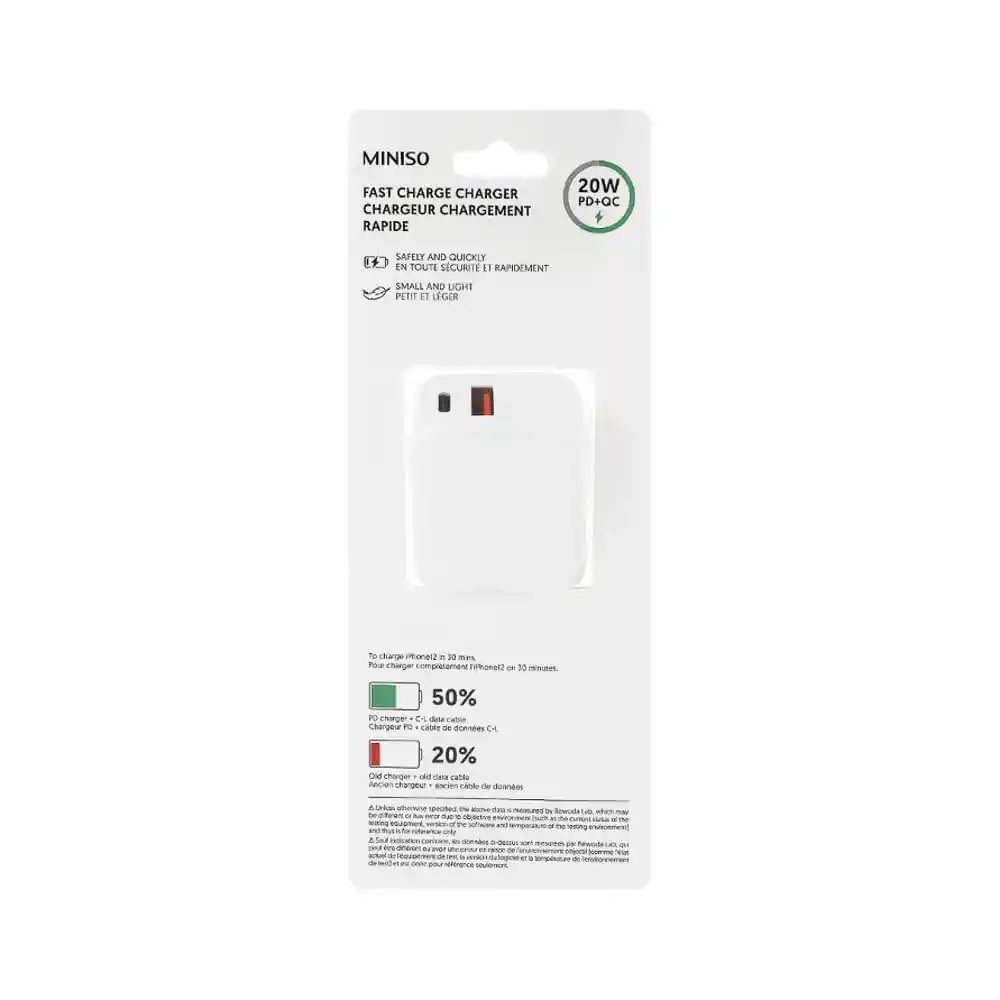 Miniso Cable de Carga Rápida Pd+Qc 200W Modelo Rwd020C