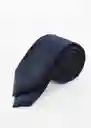 Corbata Basic7 Navy Talla 99 Hombre Mango