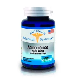 Natural Systems Ácido Folico (400 mcg)