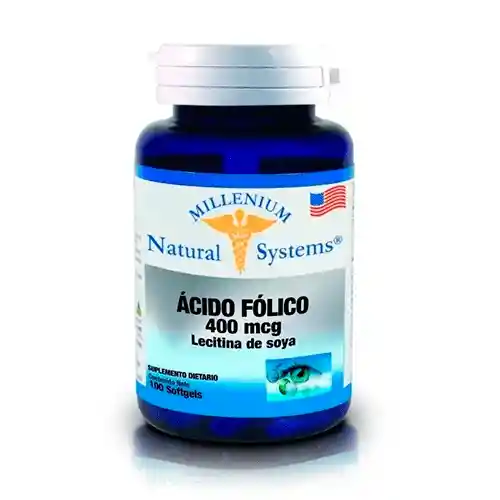 Natural Systems Ácido Folico (400 mcg)