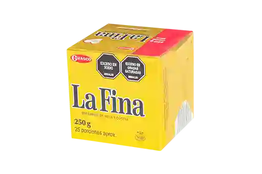 La Fina Mantequilla Margarina de Mesa y Cocina