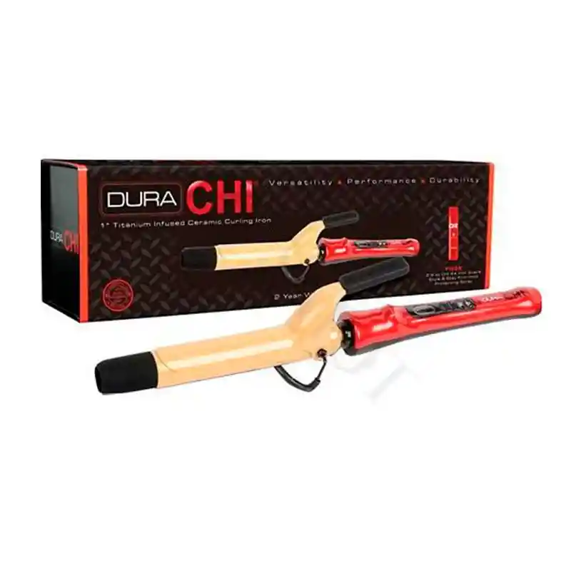 Chi Dura Curling Iron de Titanium Infused Ceramic Curling Iron