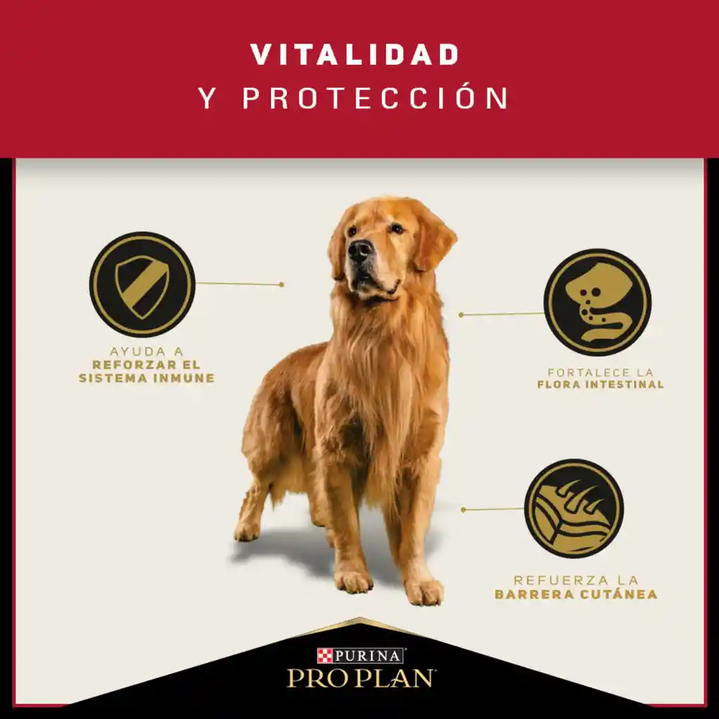 Comida para Perros adultos razas mediana Purina Pro Plan x 7,5 kg
