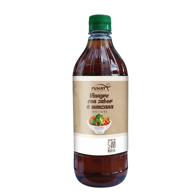 Funat Vinagre Con Sabor a Manzana