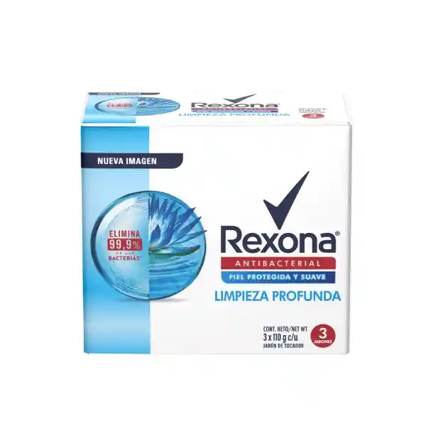 Rexona Jabón Antib Limp Prof
