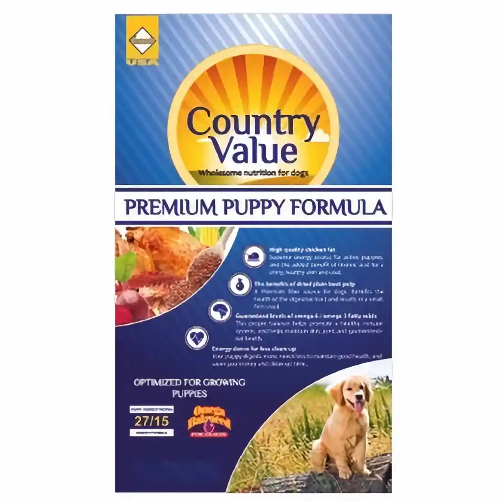 Country Value Alimento para Perros Premium Cachorros