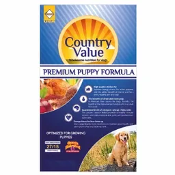 Country Value Alimento para Perros Premium Cachorros