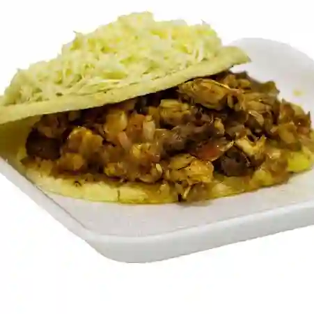 Arepa Rellena con Carne