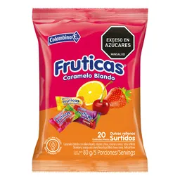 Fruticas Caramelo Blando Sabor Surtido 