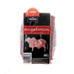 Carne Molida Especial de Novillo Olimpica