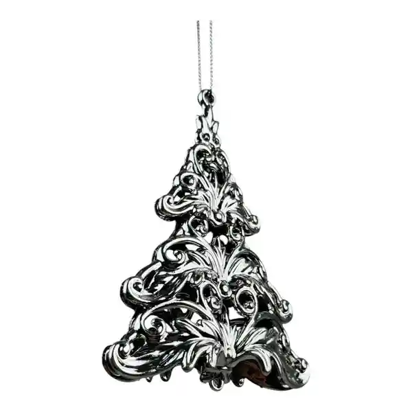 Adorno Árbol Para Colgar Plateado 1304201004 Finlandek