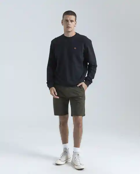 Bermuda Hombre Verde Talla 32 850D000 Americanino