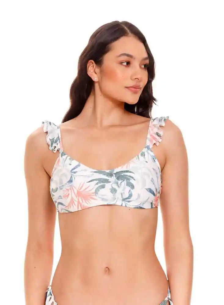 Vestido de Baño Top L-marfil