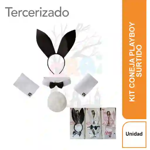Set Disfraz Coneja Playboy Surtido