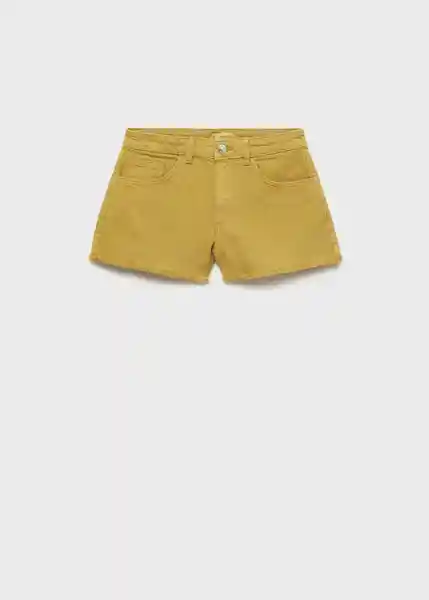 Short Olive Oliva Talla 23 Teen Niñas Mango