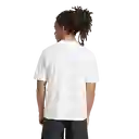 Adidas Camiseta Lifestyle Hombre Blanco Manga Corta Talla M