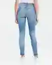 Jean High Rise Cosmo Claro Azul Cristalino Claro 6 Chevignon