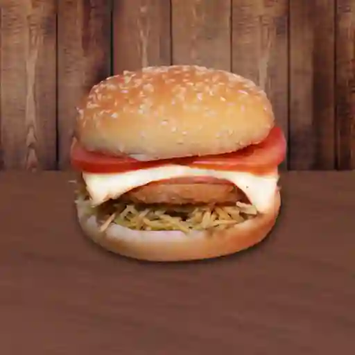 Hamburguesa Pollo Apanado