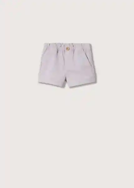 Short Milan Malva Talla 70 Niñas Mango