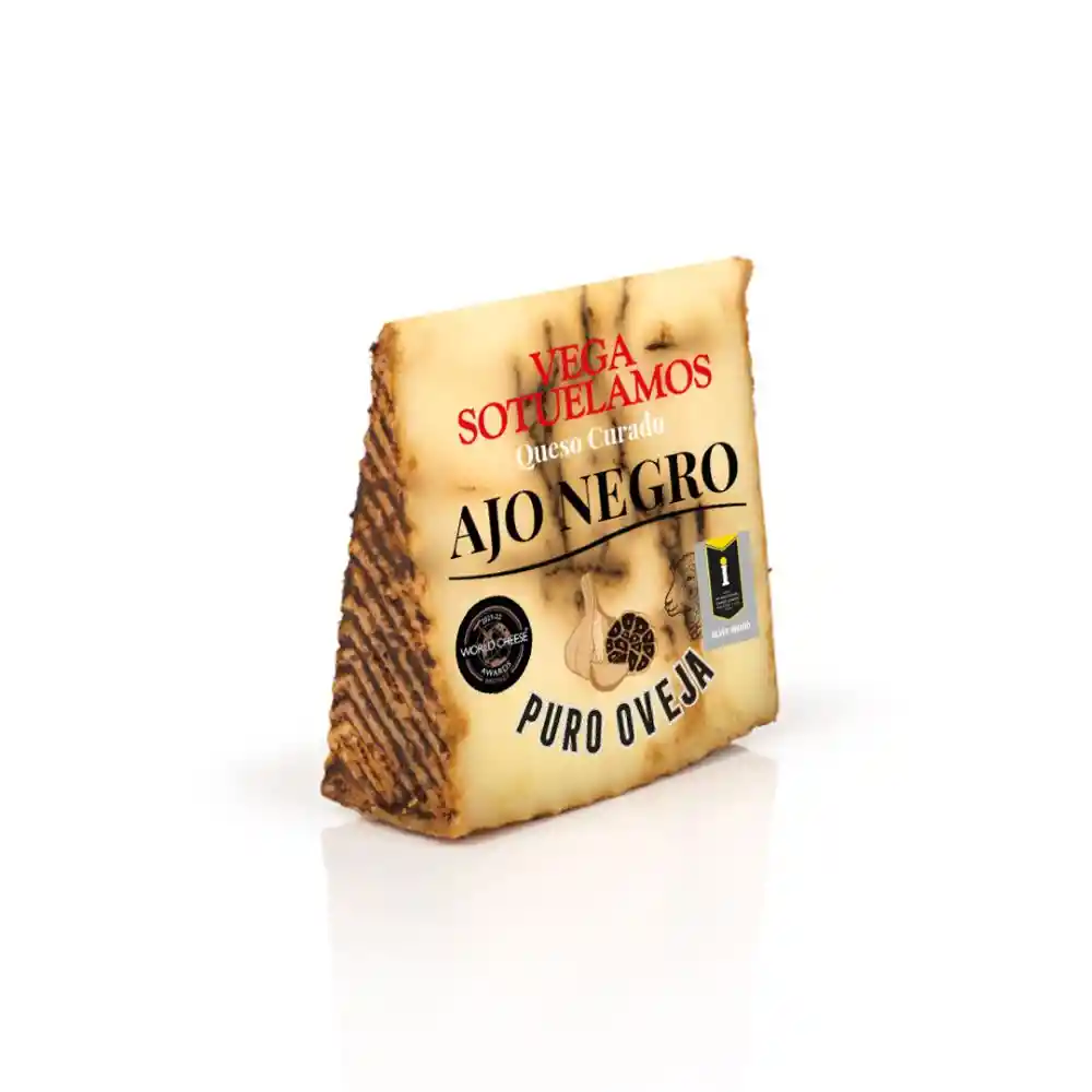 Queso de Oveja Madurado Graso Duro Vega Sotuelamos Ajo Negro (150 Gr)