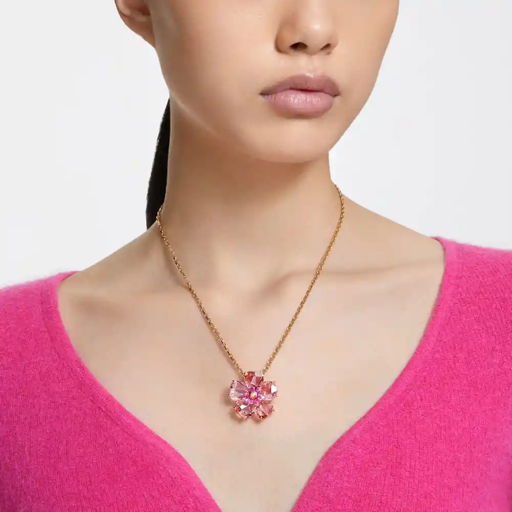 Collar Florere Rosado 5650569 Swarovski