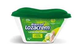 Loza Crem Crema Lavaloza Limón y Aloe 