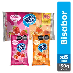 Yogo Yogo Bisabor Bolsa 150 g x 6 Und