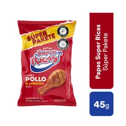 Super Ricas Papas Fritas Sabor a Pollo