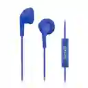 Maxell Audífonos EB95 Alámbricos In Ear Azul