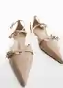 Zapatos Toda Nude Talla 38 Mujer Mango