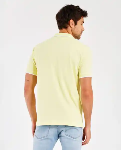 Camisa Polo Amarillo Limón Talla S Rifle190e001