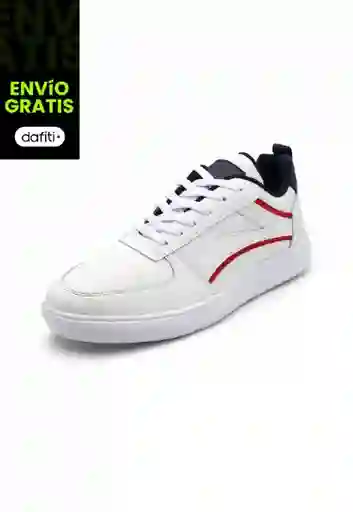 Tenis Hombre Blanco Talla 42 4048 Tellenzi