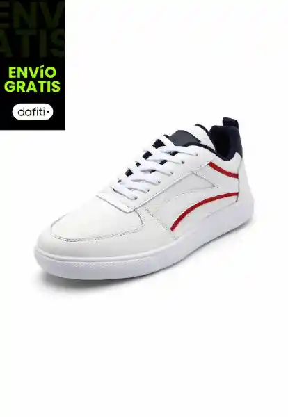 Tenis Hombre Blanco Talla 42 4048 Tellenzi