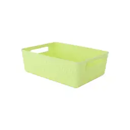 Organizador de Plástico Verde 24 cm Miniso