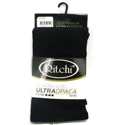 Ritchi Media Pantalón Ultra Opaca Negro Talla L