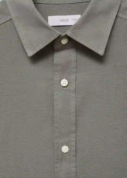 Camisa Summer6 Khaki Talla 21 Teen Niño Mango