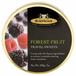 Simpkins Snacks Dulce Sabor Frutas del Bosque