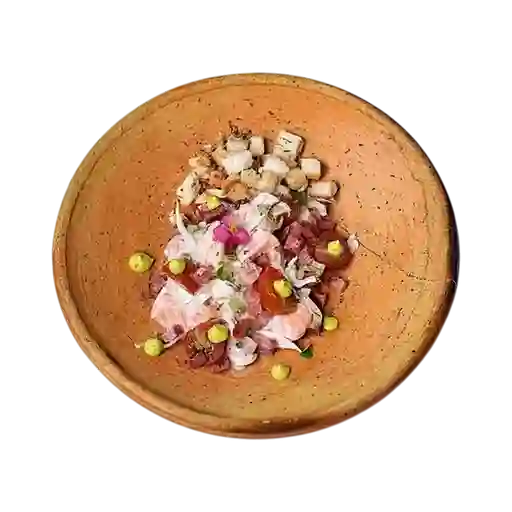 Cremoso de Salmón y Chorizo