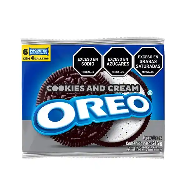 Oreo Galleta Cookie & Cream