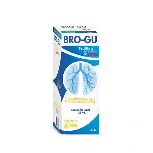 Bro-Gu Solución Oral con Sabor a Miel (80 mg / 2 g)