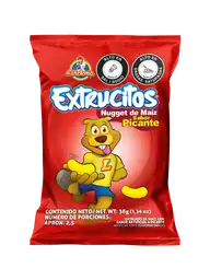 Extrucitos Snack Nuggets de Maíz Picantes
