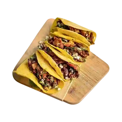 Tacos X4 de Carne Asada