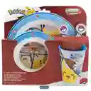 Set Vajilla Micro 5 Pz Pokemon Stor 8010