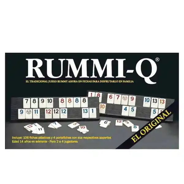 Rummi-Q Importado Juego De Mesa Clásico