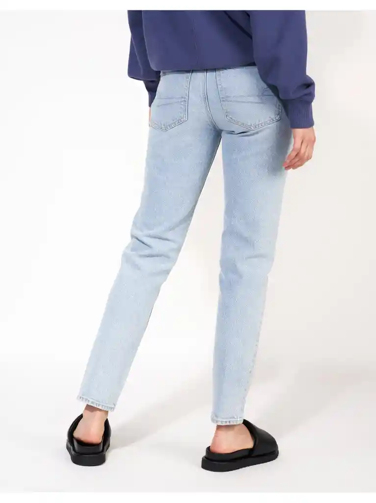 Jean 90S Mujer Azul Ajustado 4 American Eagle