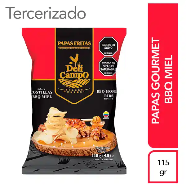 Delicampo Papa Gourmet Costilla Bbq Miel