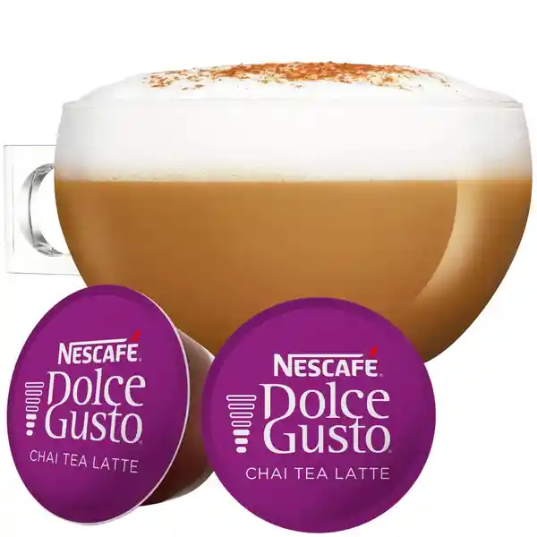 Cápsulas de Té Chai NESCAFÉ DOLCE GUSTO Chai Tea Latte x 159g