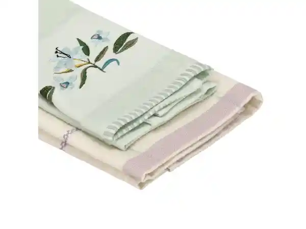 Set Toallas Visita Blanco Casaideas