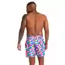 Pantaloneta Linear Gradient 16 Pulgadas Hombre Multicolor-xxl