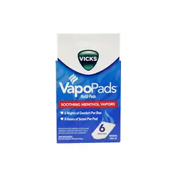 Vick Almohadillas de Mentol